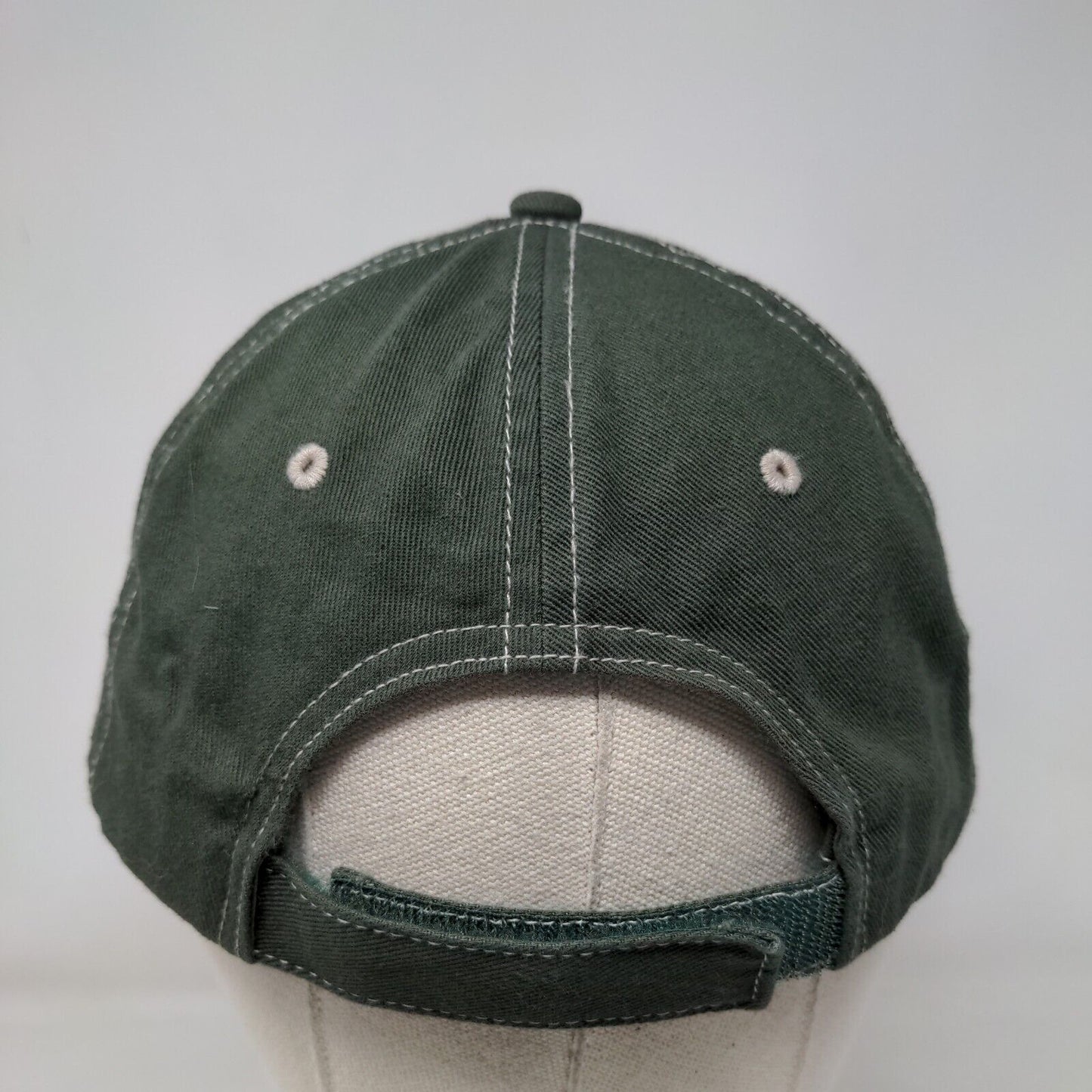 SS Cattle Company Cambridge Idaho Strapback Hat Green OSFA Port Authority Cotton