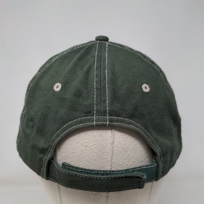 SS Cattle Company Cambridge Idaho Strapback Hat Green OSFA Port Authority Cotton