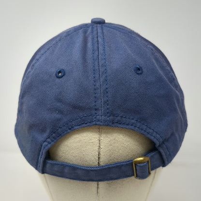 Budweiser Baseball Cap Blue One Size Embroidered Logo Slideback Cotton Hat