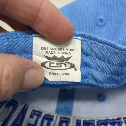 CSI Myrtle Beach South Carolina Baseball Cap Blue One Size Strapback Hat Moon