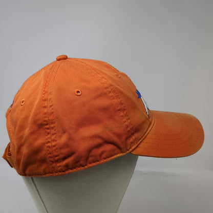Tommy Hilfiger Orange Baseball Cap OSFM Amp It Up Football Golf Strapback Hat