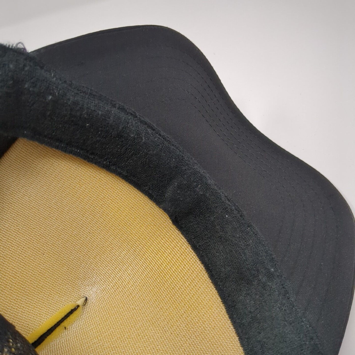 Maui Wave Riders Snapback Rope Trucker Hat Black One Size Mesh Back