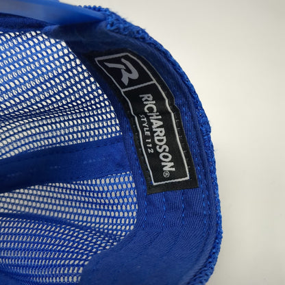 Richardson 112 Trucker Hat Blue One Size SETAC We've Got You Covered Snapback