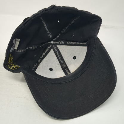 Rapid Dominance Baseball Cap Black One Size US Army Embroidered Strapback Hat