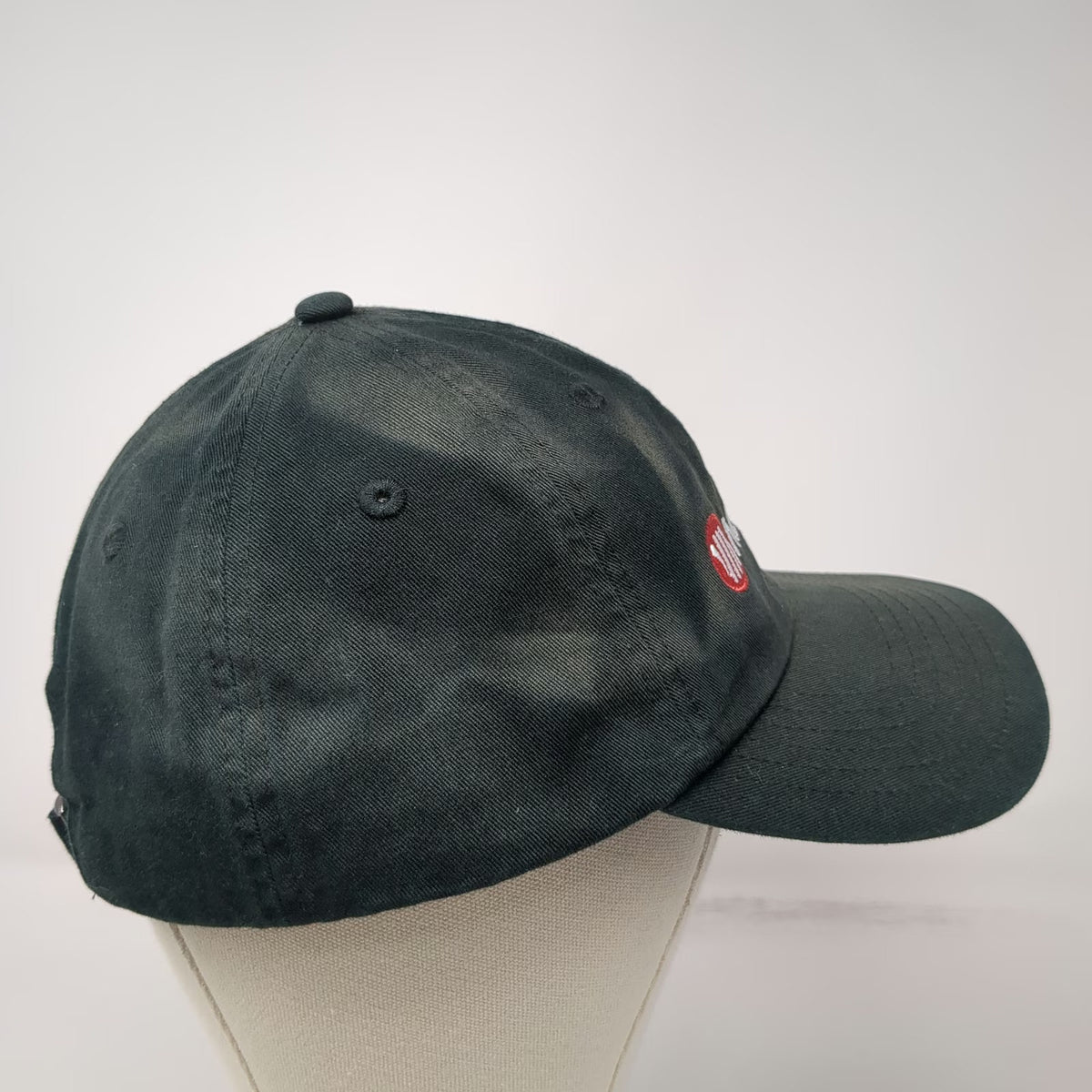 Fersten Worldwide Baseball Cap Black One Size MSALABS Logo Cotton Slideback Hat