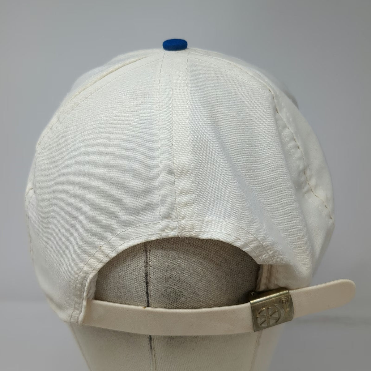 Spaceport USA Trucker White Hat Slideback Kennedy Space Center NASA FL Vintage