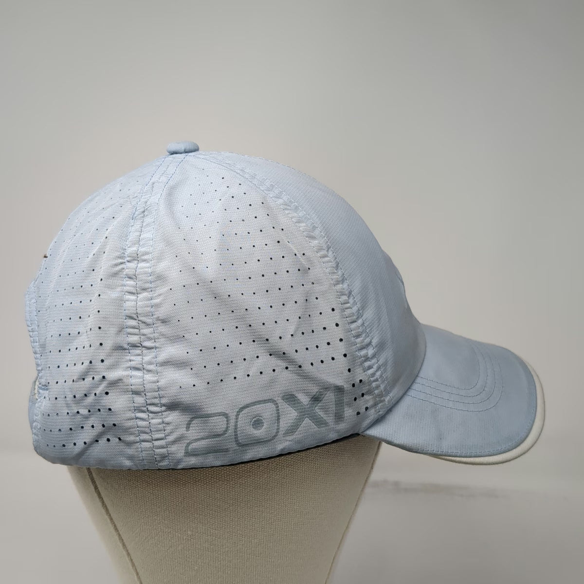 Nike Baseball Cap Blue One Size Golf 20XI Perforated Performance Strapback Hat
