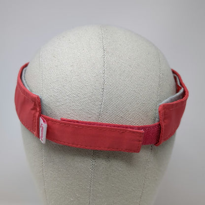 Puma Visor Pink One Size Cat Logo Sport Athletic Running Tennis Golf Workout Hat