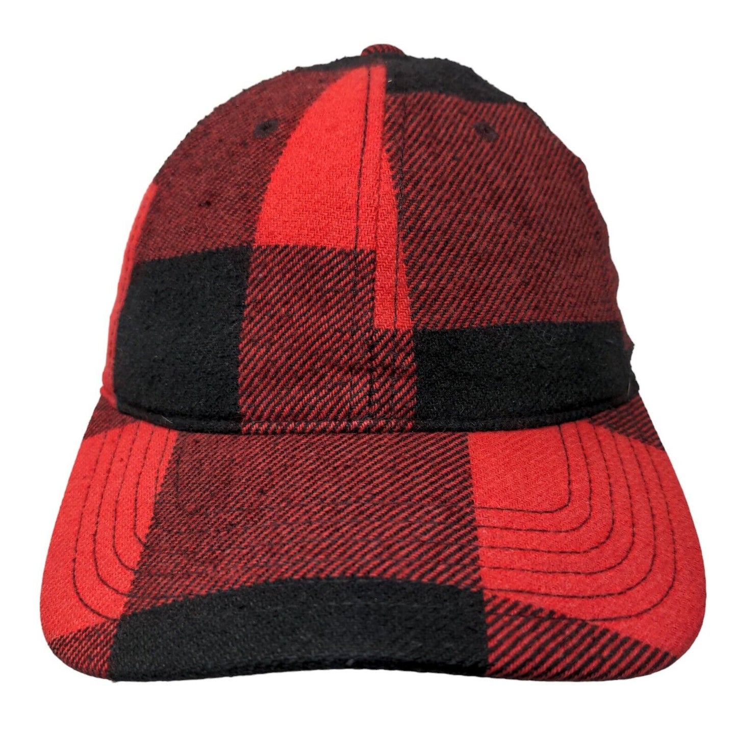 Unbranded Men's Slideback Hat Buffalo Plaid Adjustable Vent Holes