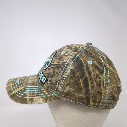 Realtree Strapback Hat Camo One Size Vent Holes Hunting Outdoor Cap