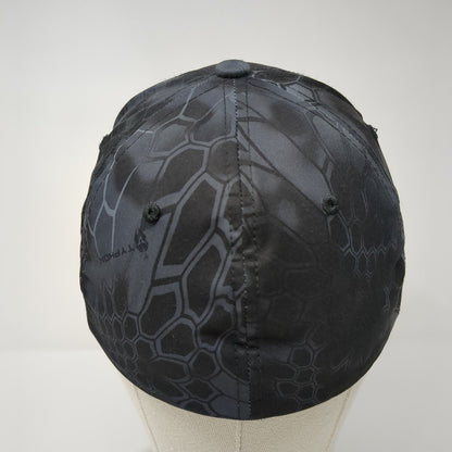 Edge Performance Sports Fitted Hat Camo S-M Embroidered Flexfit Yupoong