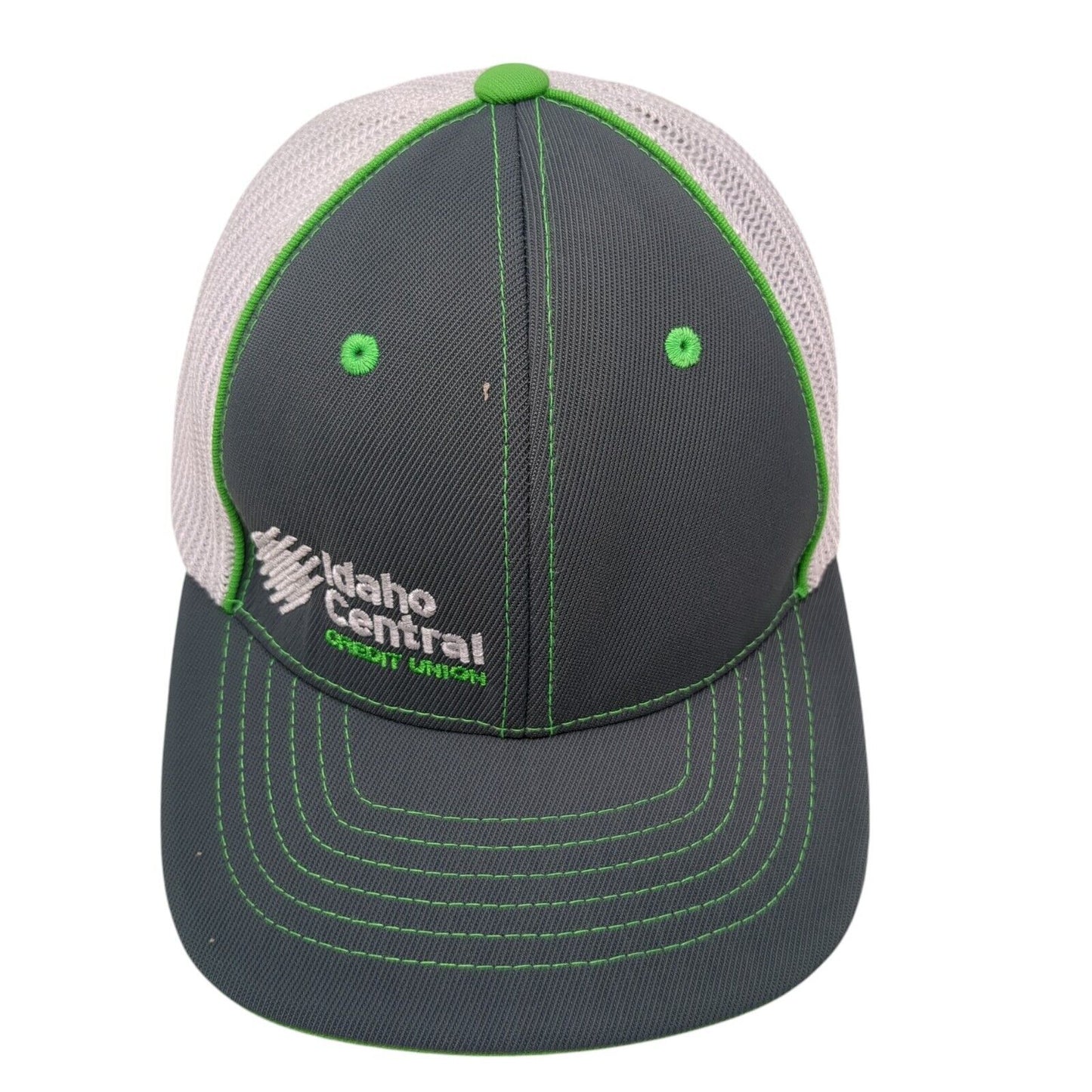 Idaho Central Credit Union Fitted Mesh Back Trucker Hat Multi Youth 6 3/8-6 7/8