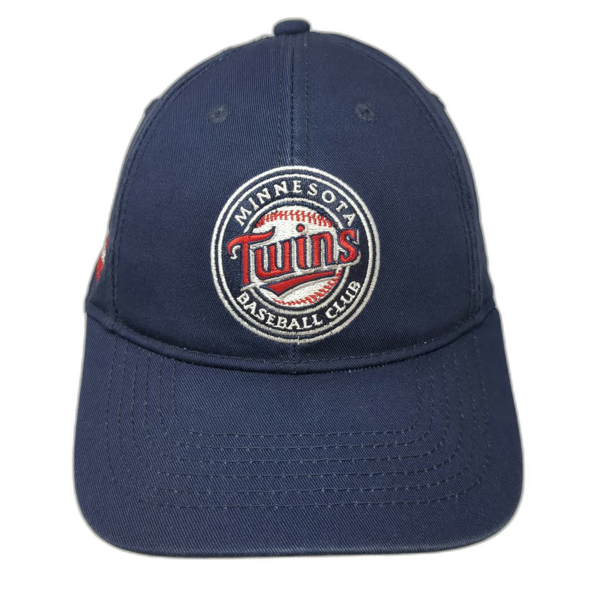 Minnesota Twins MLB BDA Baseball Cap Blue One Size Budweiser Logo Strapback Hat