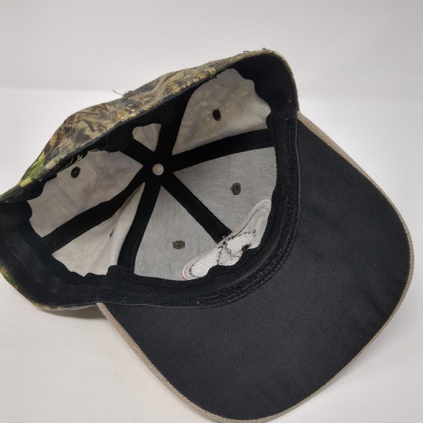 Mossy Oak Fitted Hat Camo S/M Stretch Signatures Outdoor Hunting