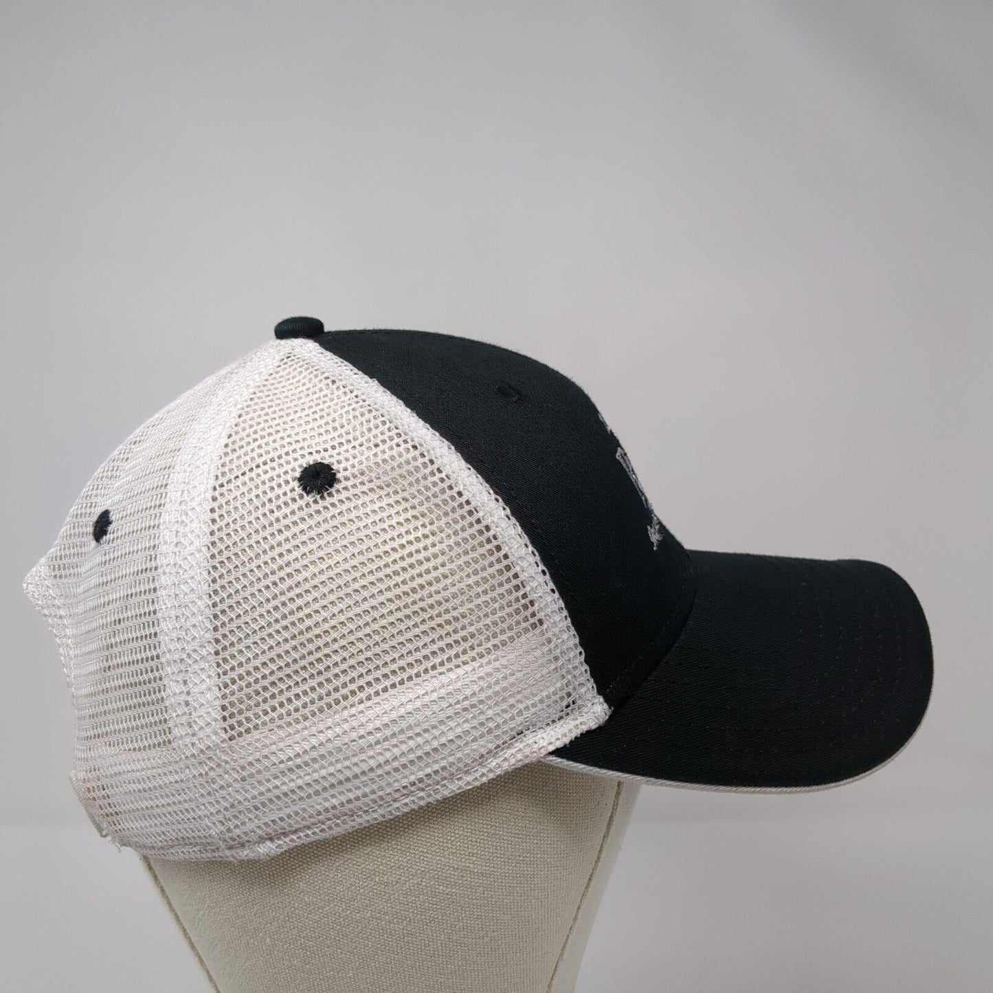 25th RJS Invitational Strapback Trucker Hat Black One Size Mesh Back