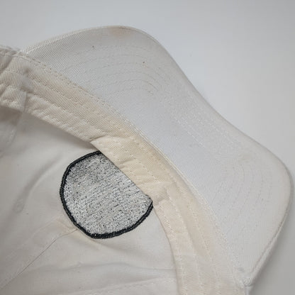 In The Upcoming Slideback Hat White One Size Adjustable Solid Outdoor