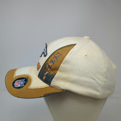 Denver Broncos NFL Logo Athletic Beige Super Bowl Champions Cap Hat Distressed