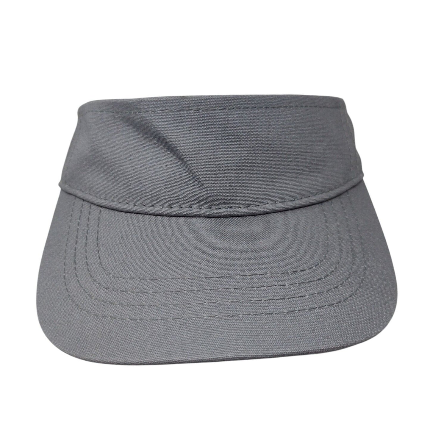 Unbranded Sun Visor Hat Gray OSFA Adjustable Lightweight Outdoor Blank