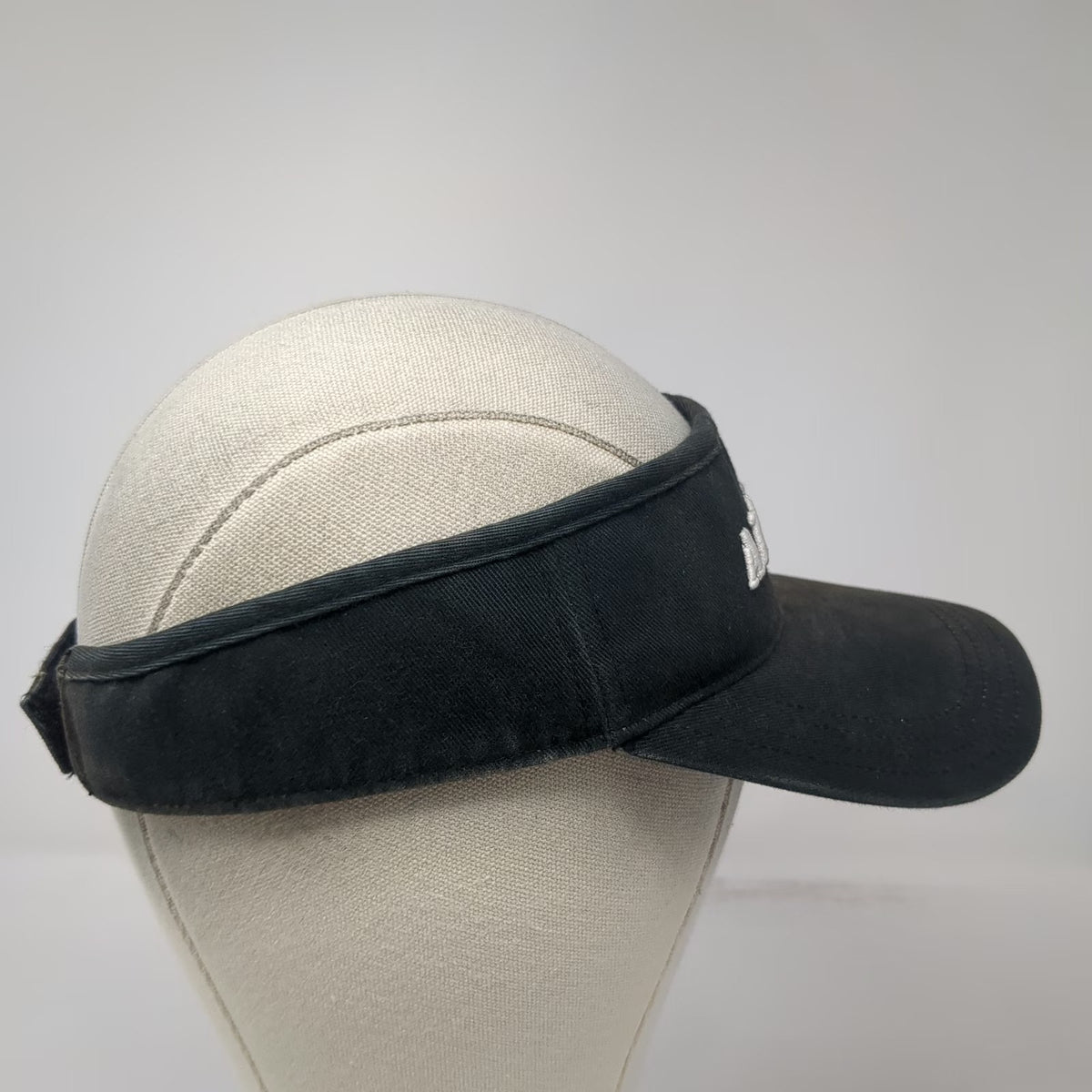 Captain Travel Visor Black One Size Alcatraz The Rock San Francisco Prison Hat