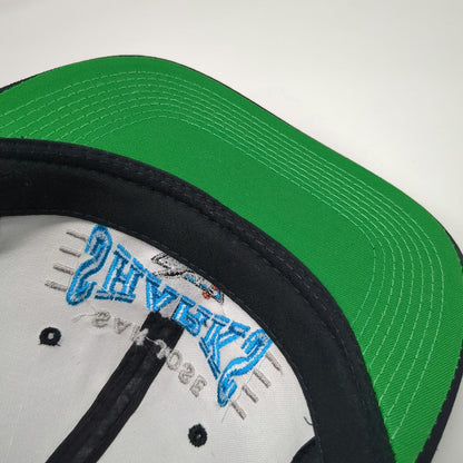 San Jose Sharks NHL The G Cap Snapback Black One Size Hat Green Underbill Logo