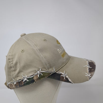 Barrick Cortez Baseball Cap Brown One Size Adjustable Camouflage Outdoor Cap