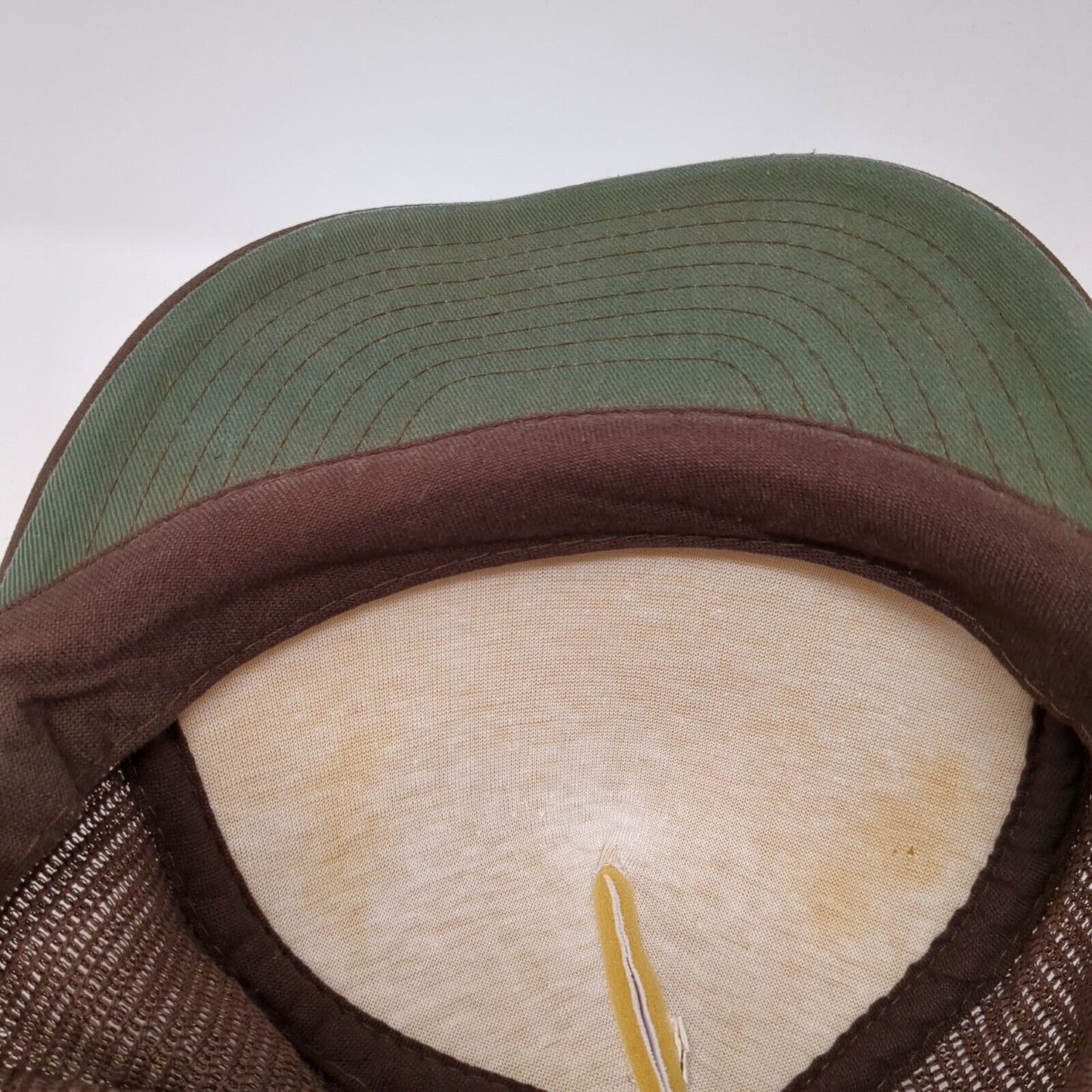 Green & Gabler Studio Perryville Missouri Snapback Trucker Hat Brown OS Mesh