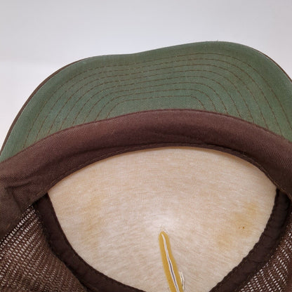 Green & Gabler Studio Perryville Missouri Snapback Trucker Hat Brown OS Mesh