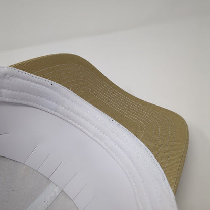Farm Bureau Ins. Snapback Trucker Hat Tan OS Adjustable Mesh Back Buck's Bags