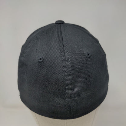 Advanced Sign Fitted Hat Black S/M Flexfit Embroidered 6 Panel Port Authority