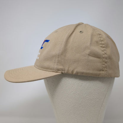 Port Authority Baseball Cap Beige XL West Valley Construction WVC Flexfit Hat