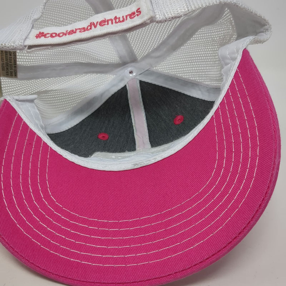 Bretmor Headwear Baseball Cap Pink One Size Cordova Cooler Adventures Hat