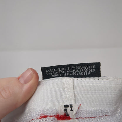 I Go Where You Go Fitted Trucker Hat Red 7 3/8-8 Mesh Back Colorblock