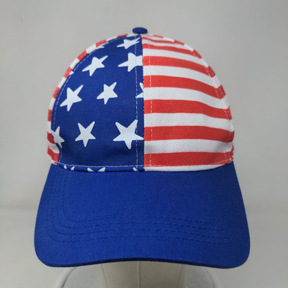 American Flag Patriotic Snapback Hat Multicolor One Size Adjustable Gertex