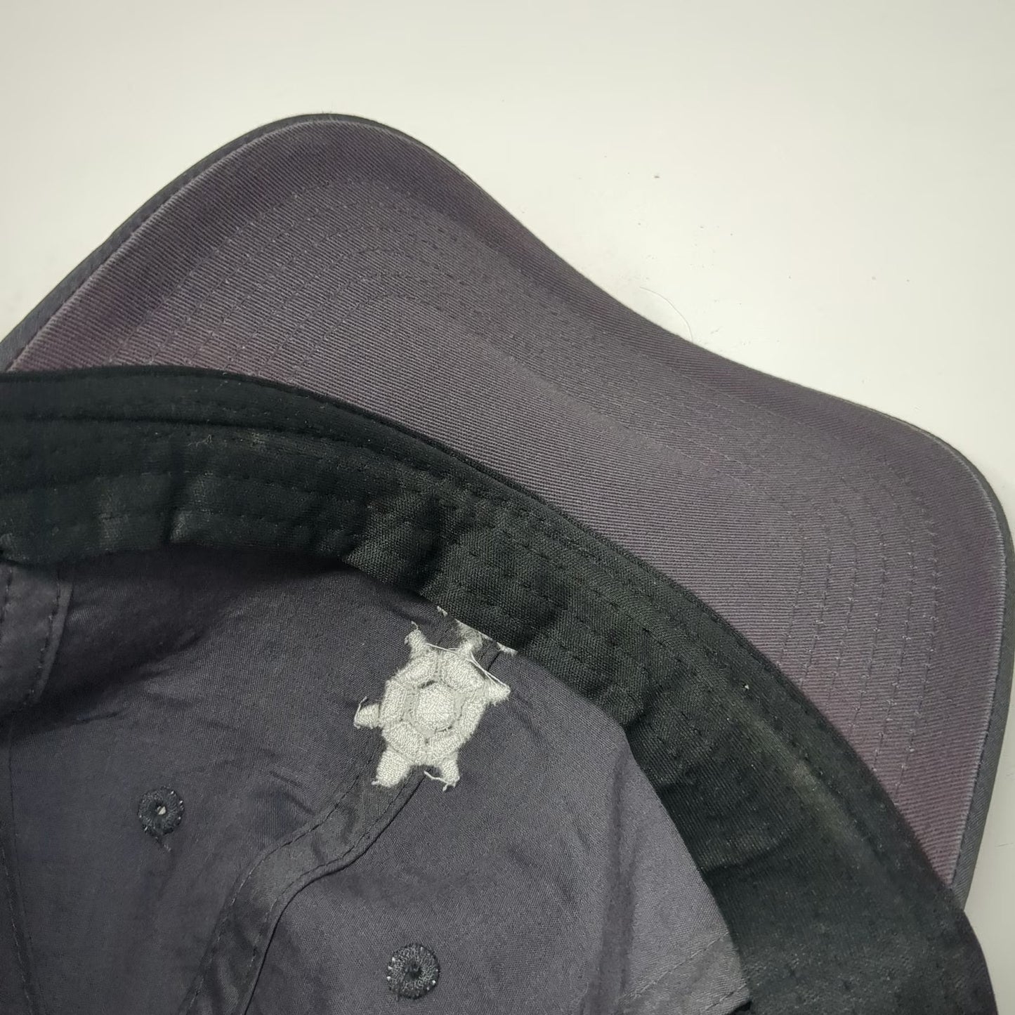 Ahead Baseball Cap Gray One Size Performance Turtle 1918 Golf Strapback Hat