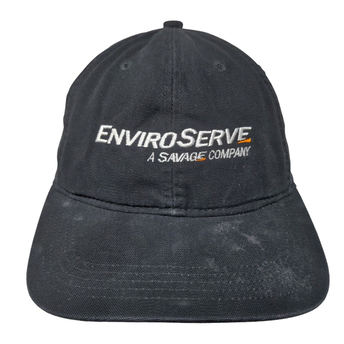 Enviro Serve A Savage Company Strapback Hat Black OSFA Carhartt