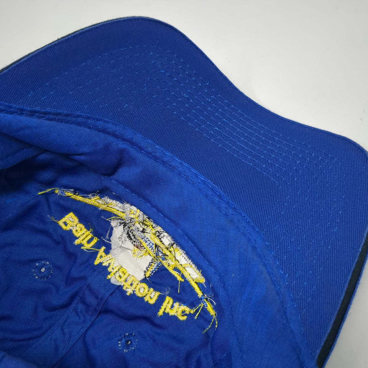 Port & Company Blue OSFM Baseball Cap Bain Aviation Inc Weiser ID Hat Strapback
