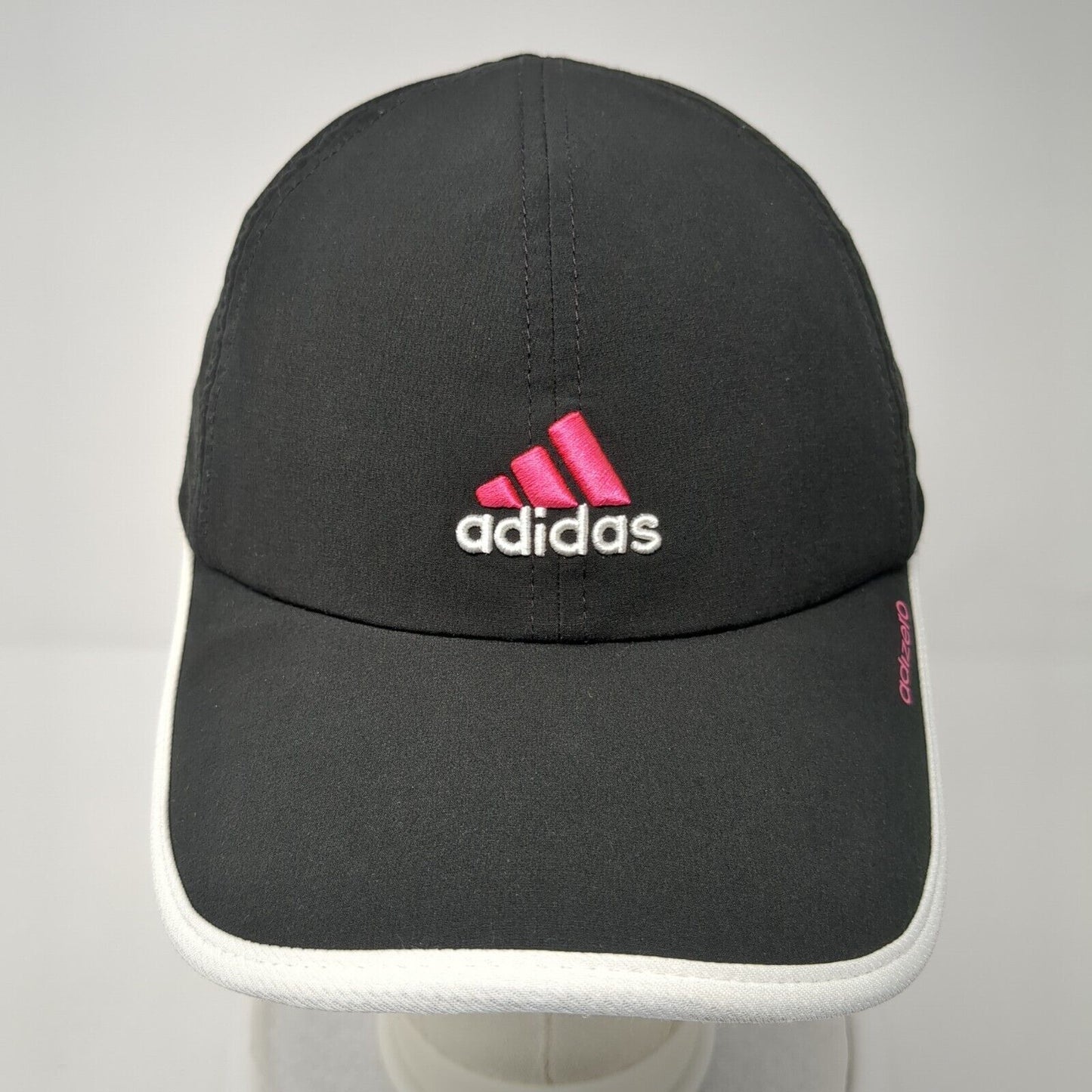 Adidas Adizero Strapback Hat Black One Size Adjustable Embroidered Breathable