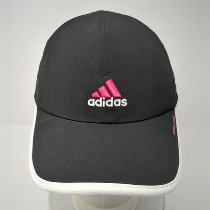 Adidas Adizero Strapback Hat Black One Size Adjustable Embroidered Breathable