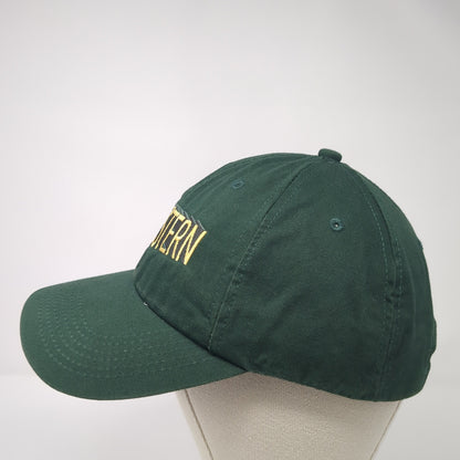 Western Slideback Hat Green One Size Adjustable Embroidered K-Products Vintage