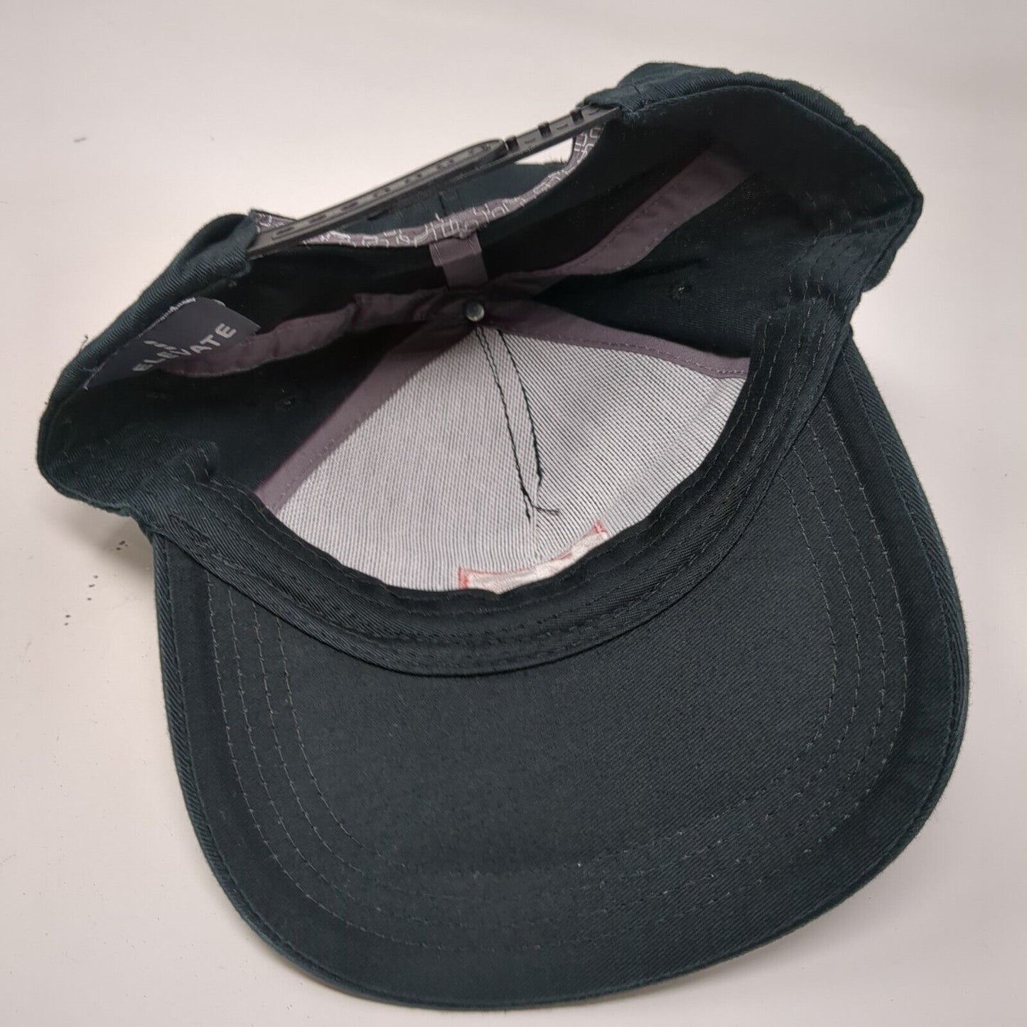 MQ Multiquip Snapback Hat Black OSFA Adjustable Embroidered Elevate