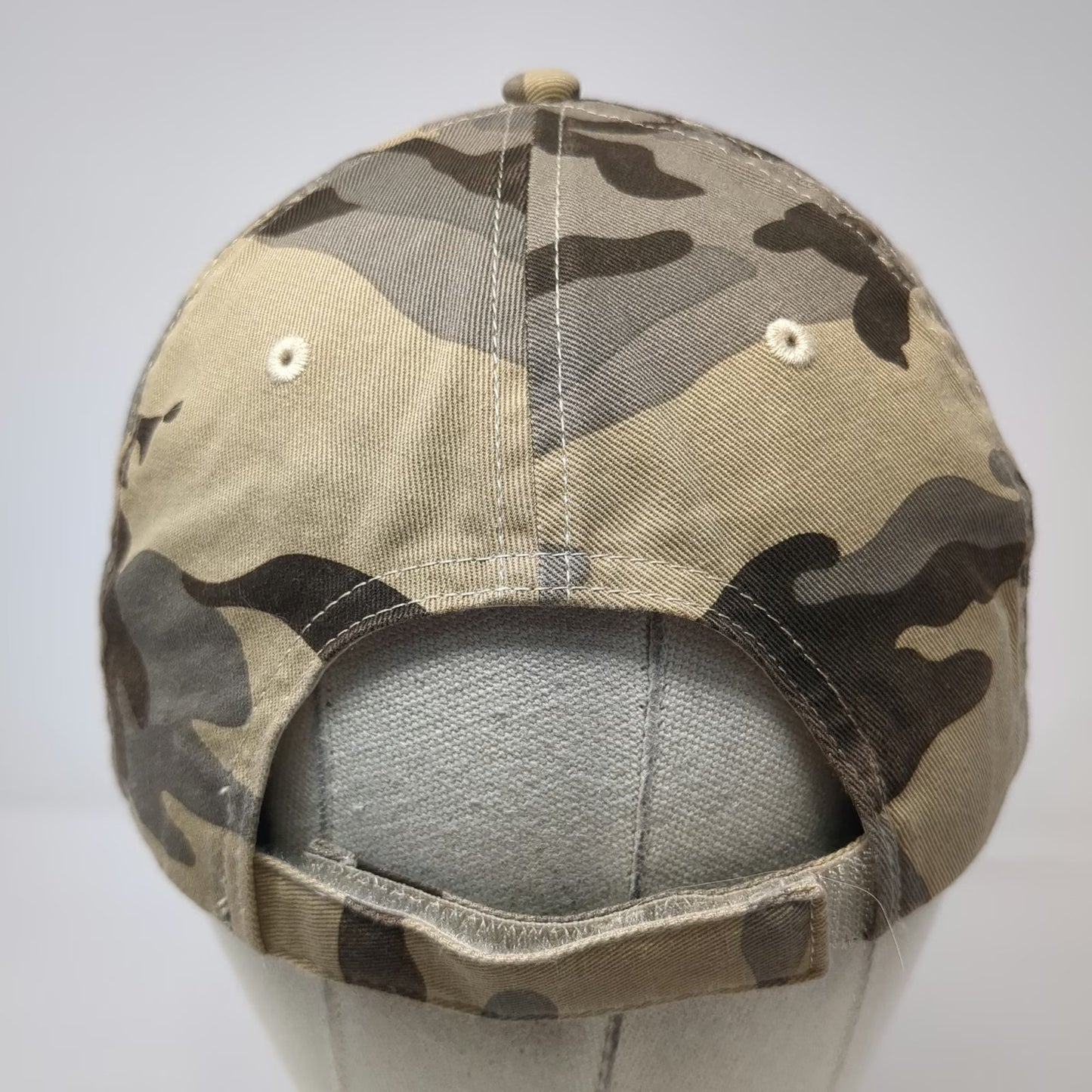 Port Authority Baseball Cap Green Camo Pink Delta Zeta Sorority One Size Hat