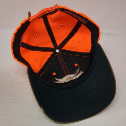 Richardson Baseball Cap Orange Brown OSFM Wealthwood Rod Gun Club Fishing Hat