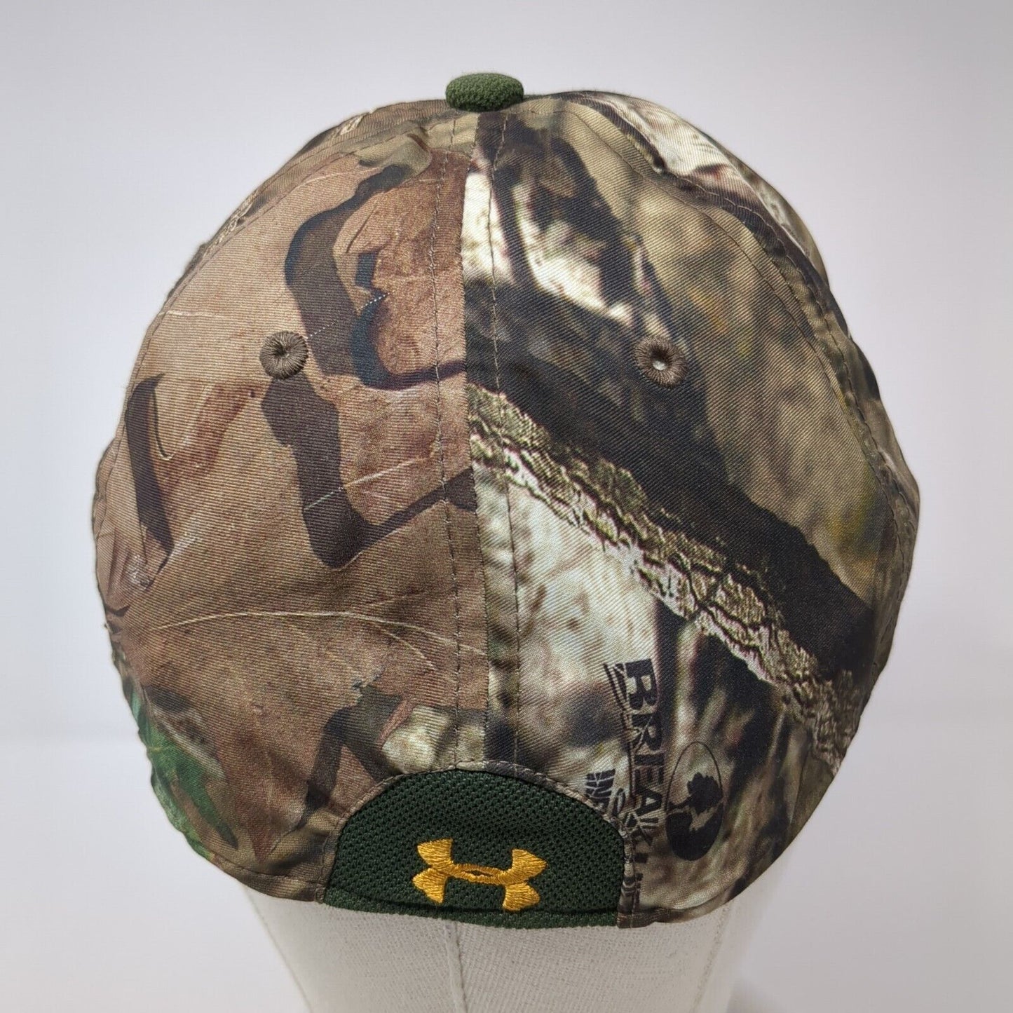 Under Armour Fitted Hat Camo L/XL Stretch Embroidered Hunting Outdoor