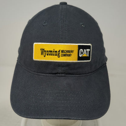 Dri Duck Baseball Cap Gray One Size Wyoming Machinery Company CAT Logo Patch Hat