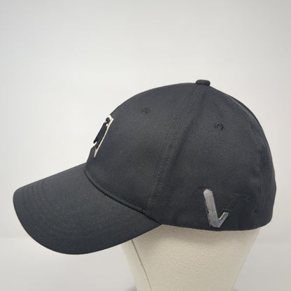 Tiger Woods One Fitted Baseball Cap Black XL Lightweight Embroidered Nike