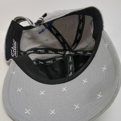 Titleist Baseball Cap Gray OSFM Golf ACCA The Launch Embroidered Slideback Hat