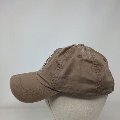 2009 US Senior Open Crooked Stick Strapback Hat Brown OS Adjustable Patriotic