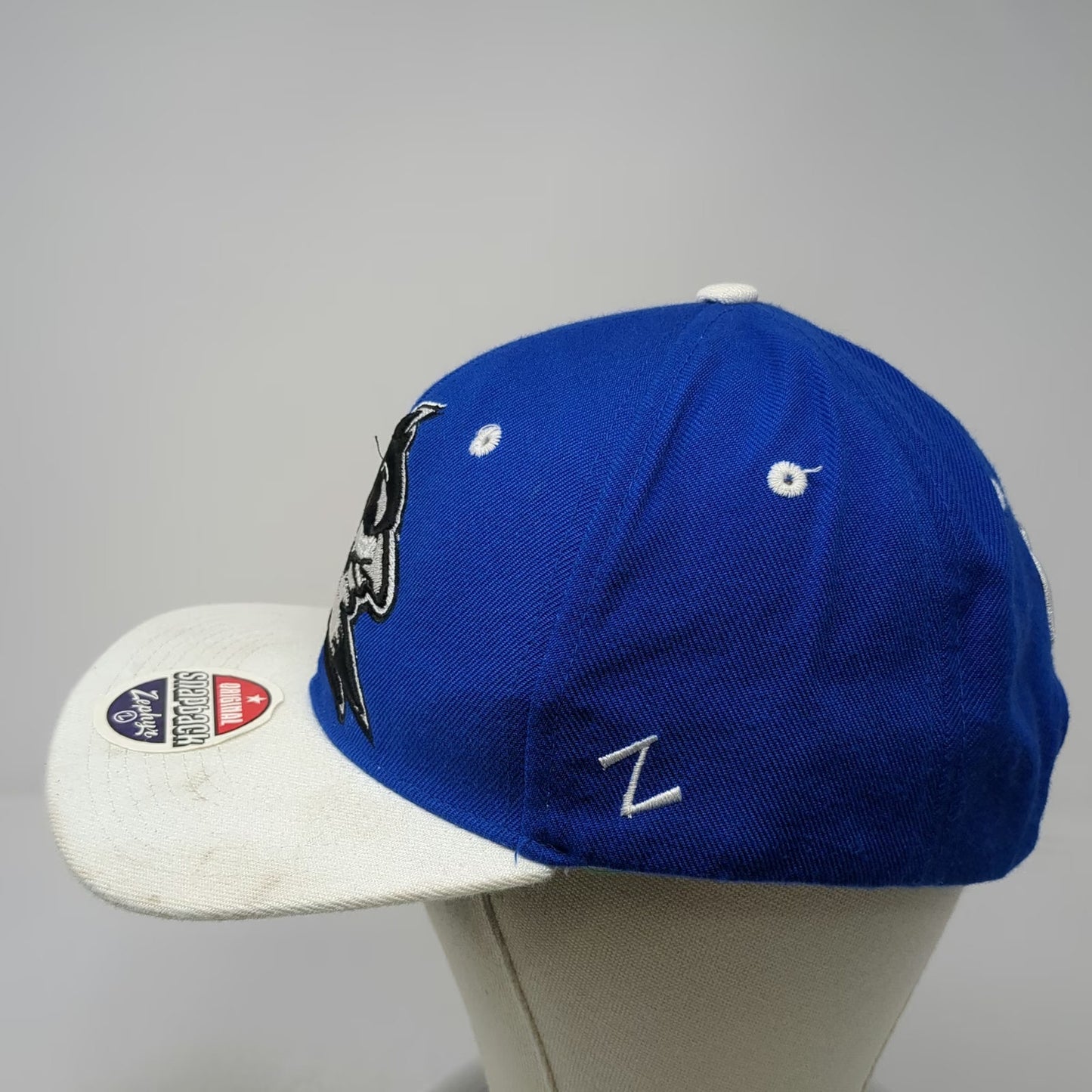 Zephyr Duke Blue Devils NCAA Snapback Hat One Size Acrylic Wool Green Underbrim
