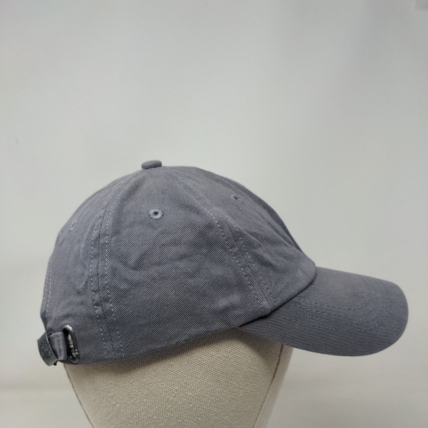 Tommy Bahama Slideback Hat Gray One Size Adjustable Embroidered Logo 5 Panel