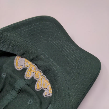 Cabela's Slideback Hat Green OSFA Adjustable Embroidered Vent Holes